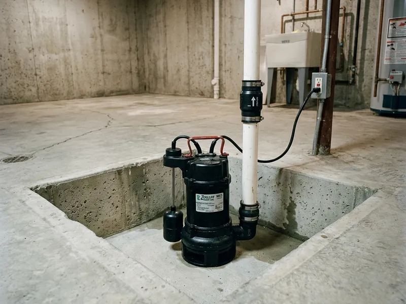 Sump Pump Installation Plumber in Broadlands, IL